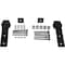 Ekena Millwork Exterior Dummy Roller Series Single-Panel Hardware Set, 2 Fixed J-Strap Hangers (track not included) GB6004EHMB - alternate 1
